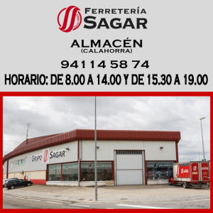 CENTROS Y HORARIOS FERRETERÍA SAGAR